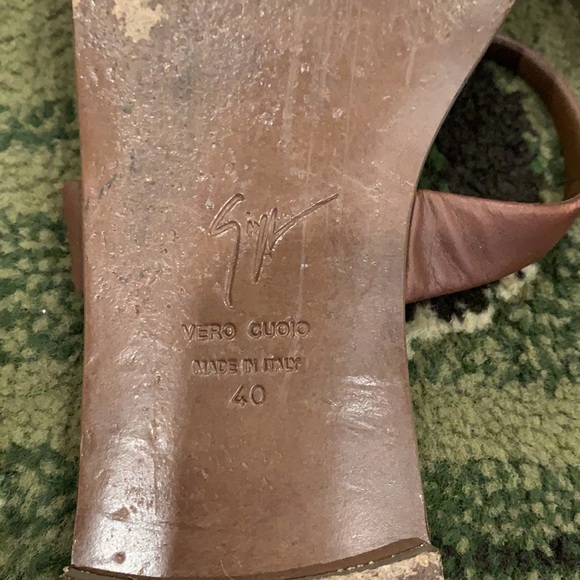 Giuseppe Zanotti Citrine Sandals sz 40 - Picture 5 of 5